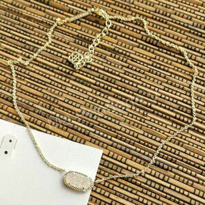 Kendra Scott Elisa 14k Gold-Plated Pendant Necklace for Women, Fashion Jewelry